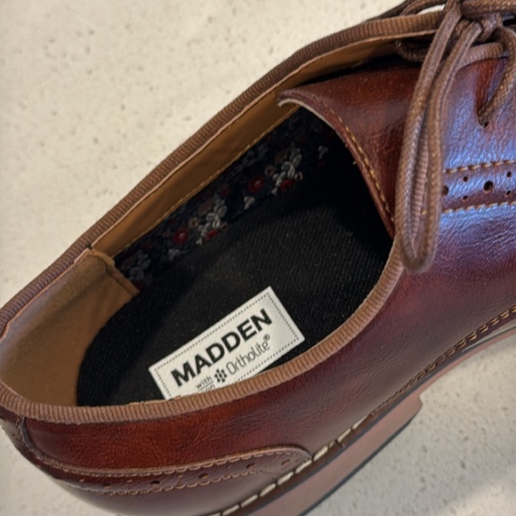 Steve Madden Men’s Dress Shoes - Brown/Burgundy - 11 - Picture 4 of 4